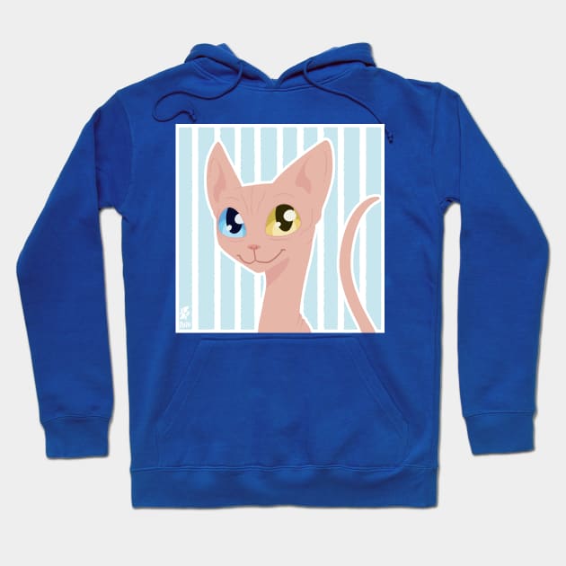 Sphynx Kitty Hoodie by KBDraws92